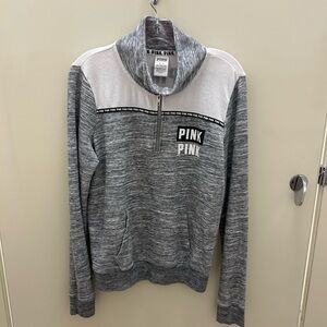 Gently used Victoria Secret size Meduim PINK pullover sweatshirt!!